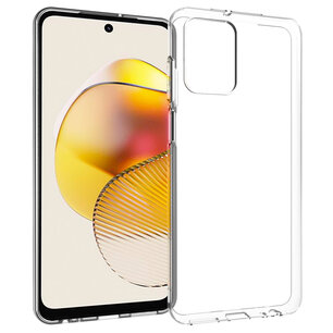Accezz - Backcover for Motorola Moto G73 - Transparent