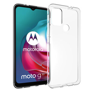 Accezz - Backcover for Motorola Moto G20 / G30 - Transparent