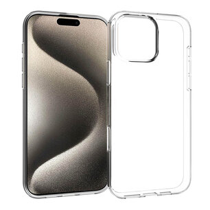 Accezz - Backcover pour Apple iPhone 16 Pro Max - Transparent