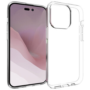 Accezz - Backcover voor Apple iPhone 14 Pro - Transparent