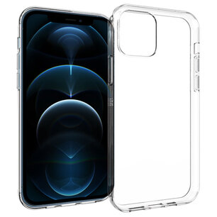 Accezz - Backcover voor Apple iPhone 12 (Pro) - Transparent