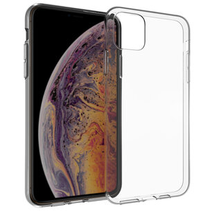 Accezz - Backcover voor Apple iPhone 11 Pro - Transparent