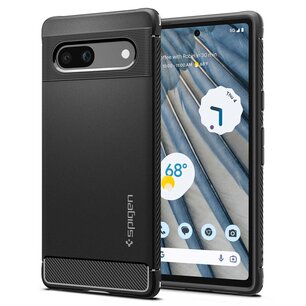 Spigen - Rugged Armor Backcover pour Google Pixel 7a - Black