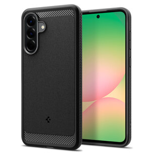 Spigen - Rugged Armor Backcover voor Samsung Galaxy A56 - Matte Black