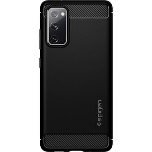 Spigen - Rugged Armor Backcover voor Samsung Galaxy S20 FE - Black
