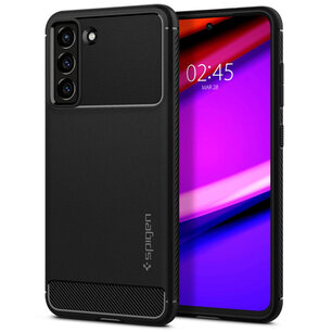 Spigen - Rugged Armor Backcover voor Samsung Galaxy S21 FE - Black