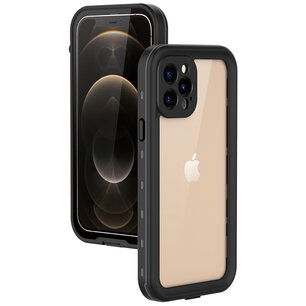 Redpepper - Dot Plus Waterproof Backcover pour Apple iPhone 12 Pro - Black