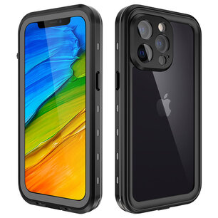 Redpepper - Dot Plus Waterproof Backcover pour Apple iPhone 13 Pro - Black