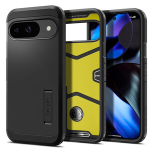 Spigen - Tough Armor Backcover voor Google Pixel 9 / 9 Pro - Black
