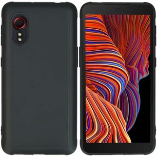 Accezz - Color Backcover pour Samsung Galaxy Xcover 5 - Black