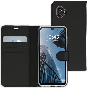 Accezz - Wallet Softcase Bookcase voor Samsung Galaxy Xcover 6 Pro - Black