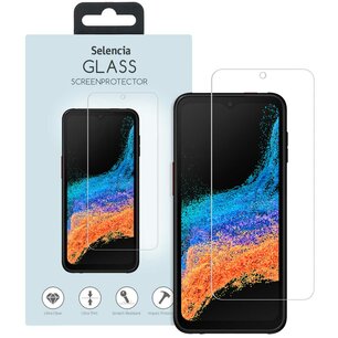 Selencia - Tempered Glass Screenprotector voor Samsung Galaxy Xcover 6 Pro - Transparent