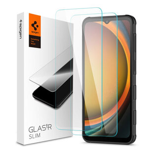 Spigen - GLAStR EZ Fit Screenprotector 2 Pack + Applicator voor Samsung Galaxy Xcover 7 Pro - Transparent