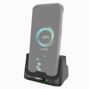 Ulefone - 10W Desk Charging Dock for Ulefone Armor 21 / Power Armor 16 Pro / 16S - Black
