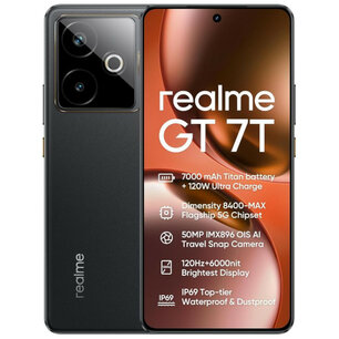 Realme GT 7T 5G 12GB/256GB IceSense Black Realme GT 7T 5G 12GB/256GB IceSense Black